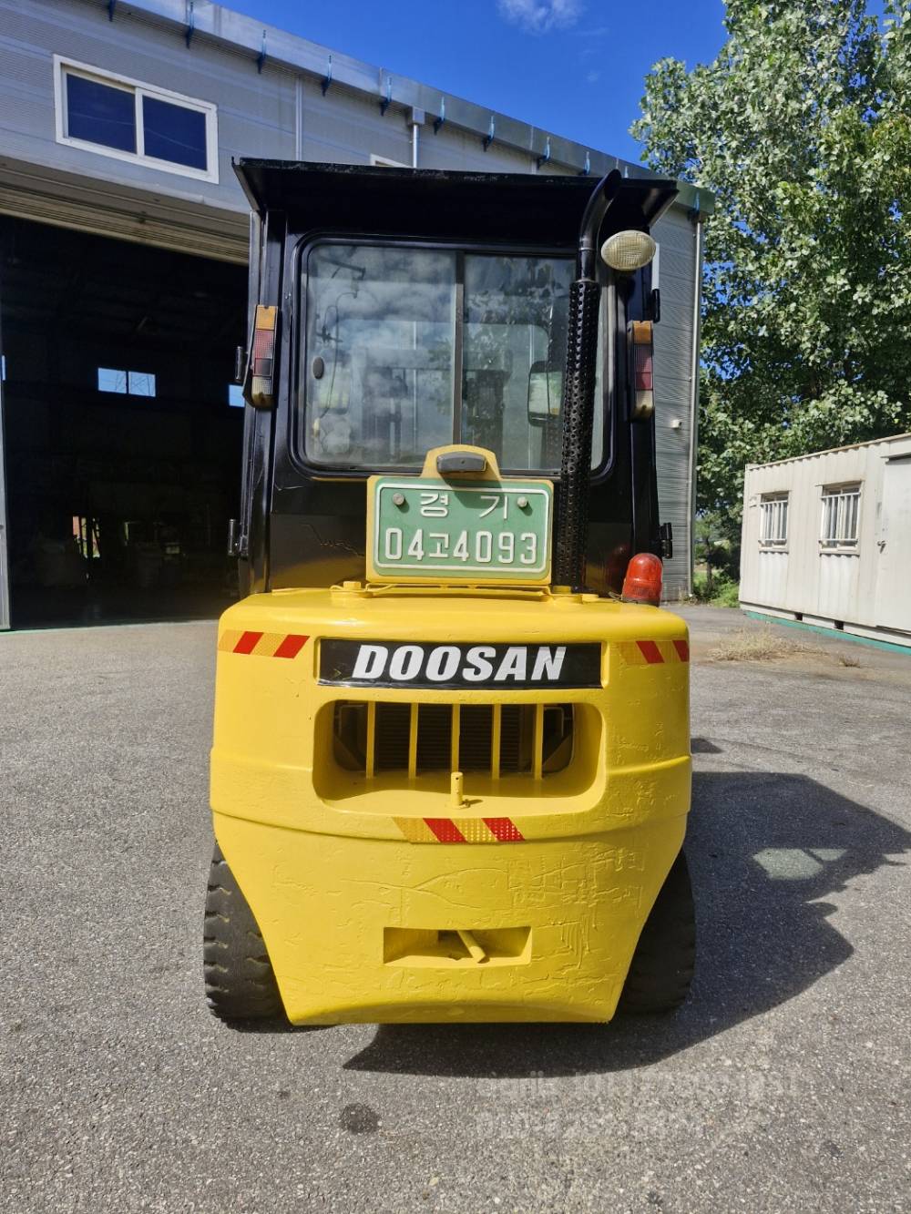 Doosan Forklift 두산3톤 디젤지게차 습식브레이크  운전석