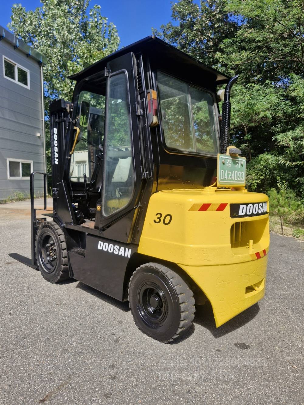 Doosan Forklift 두산3톤 디젤지게차 습식브레이크  엔진내부