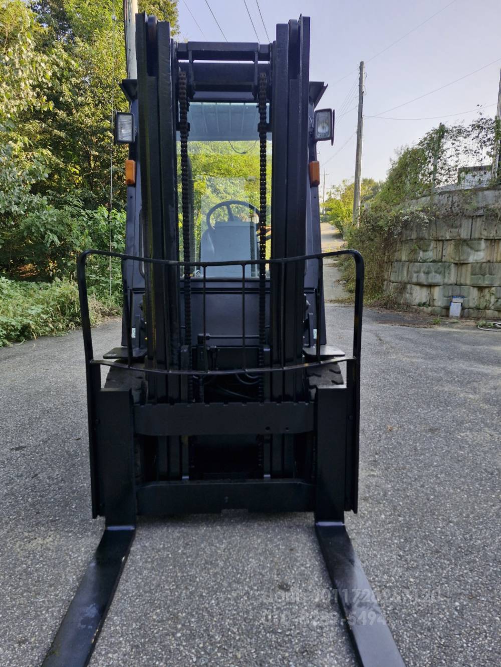 Doosan Forklift 두산2톤 디젤지게차  엔진내부