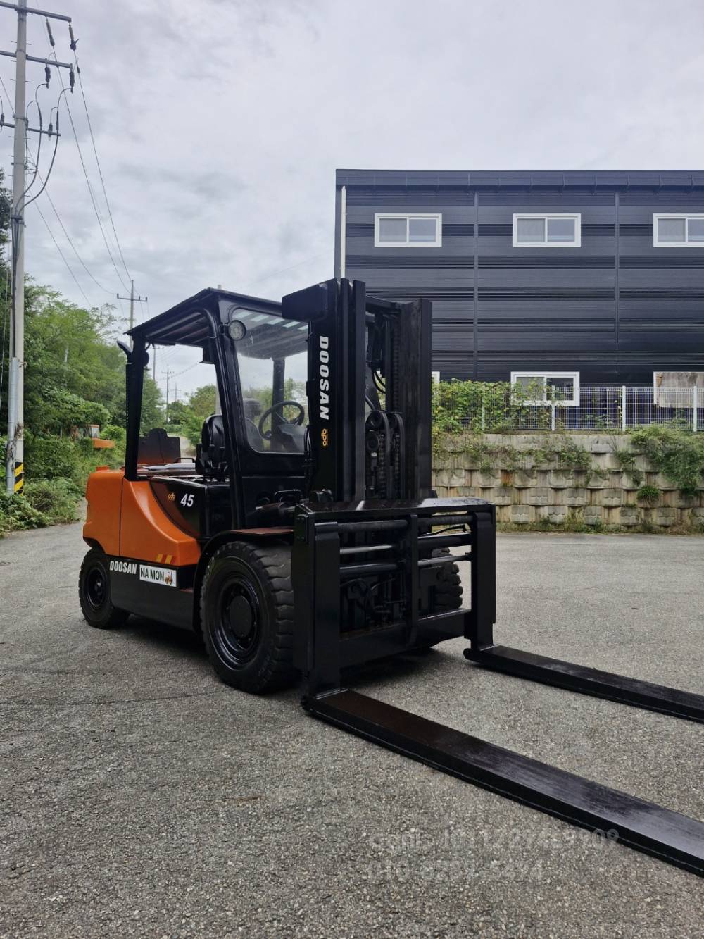 Doosan Forklift 두산4.5톤자동발3단마스타  사진 8