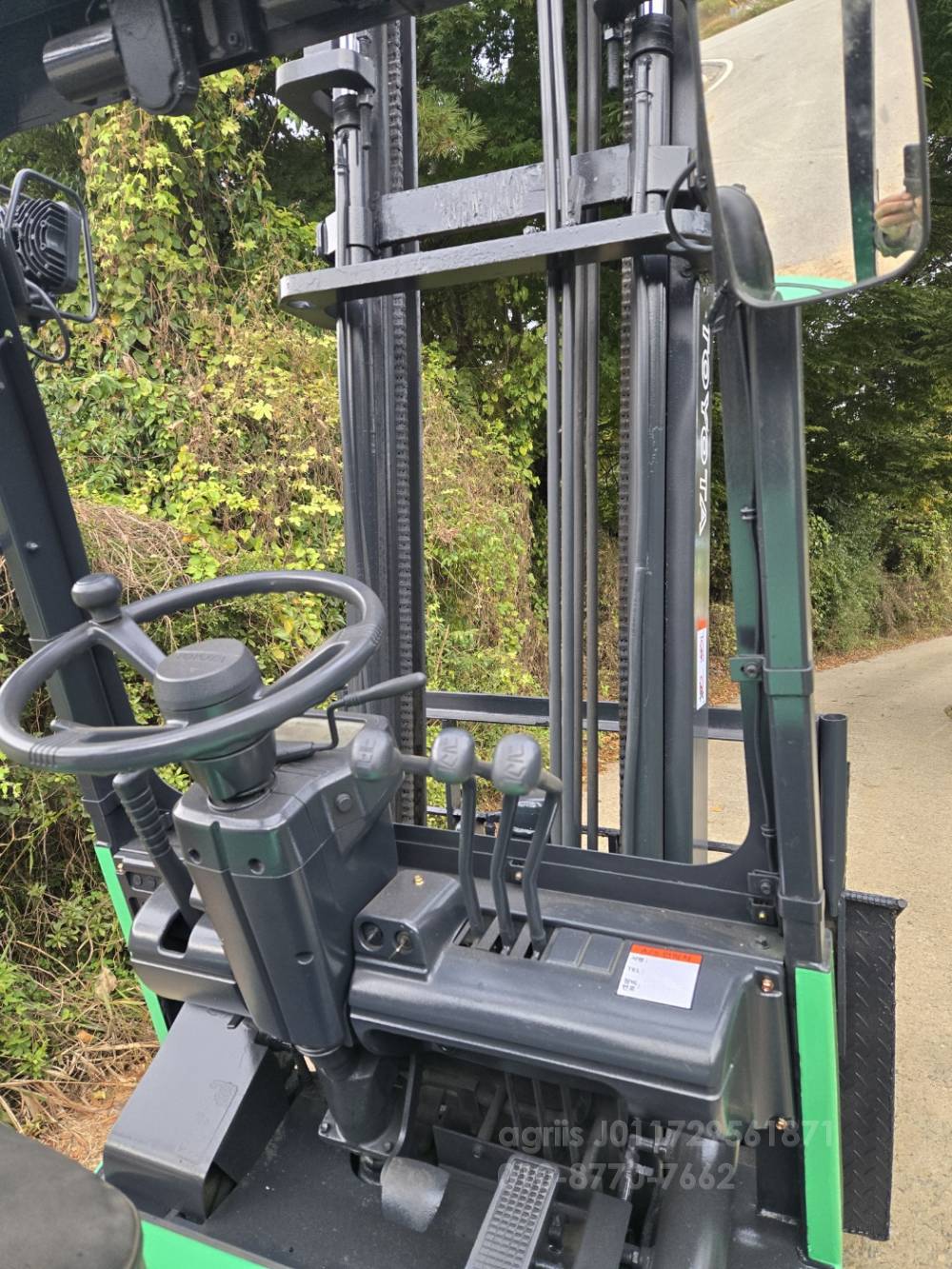 Toyota Forklift 도요타 1.5톤 지게차 F5B  측면