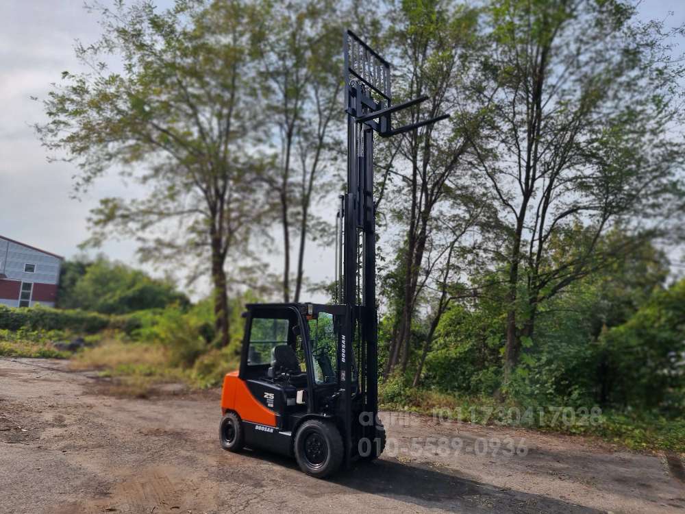 Doosan Forklift 지게차  운전석