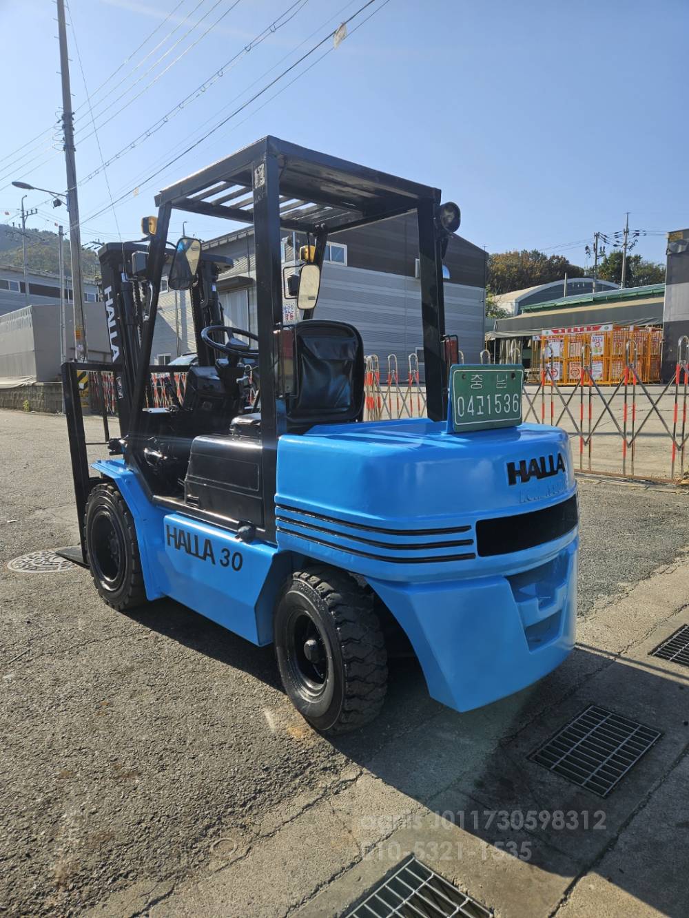  Forklift 한라 DF30M 중고지게차  사진 8