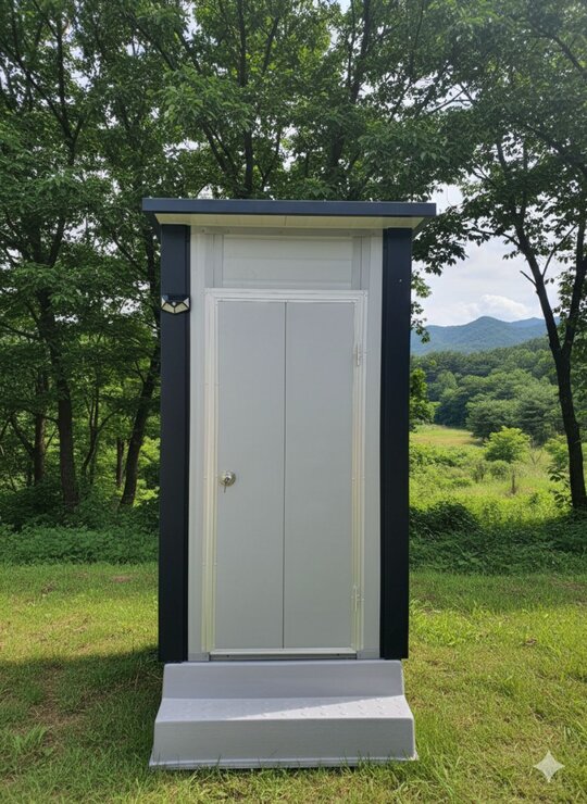 농가애  정화가 필요없는 전자동 포세식화장실  전자동 포세식 화장실