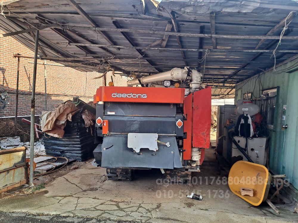 대동 콤바인 DXM85GB (5조식) 뒤우측면