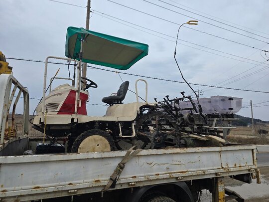 Yanmar 직파기  Vp60  앞좌측면