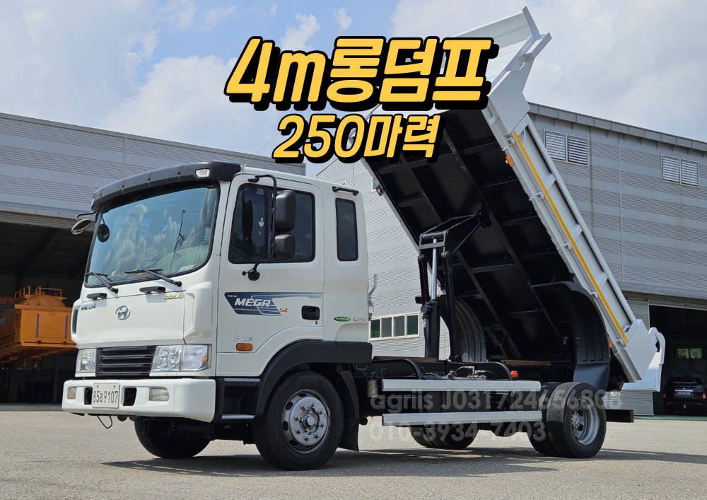 Hyundai  4m롱덤프 