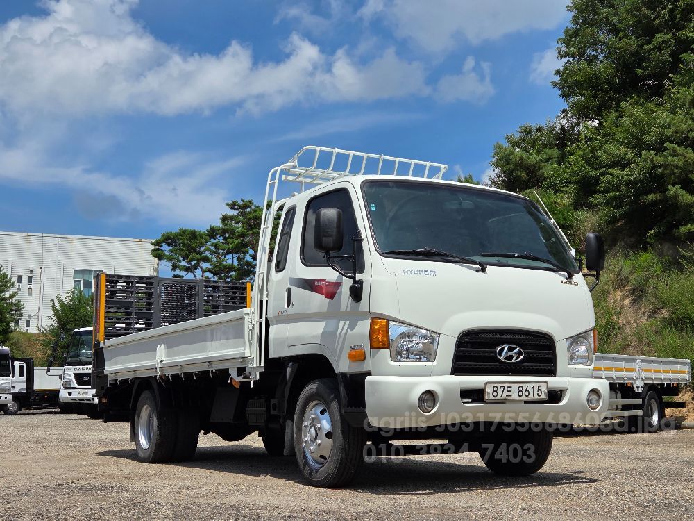 현대 이-마이티3.5톤 슈퍼캡 자동사다리 뒤우측면