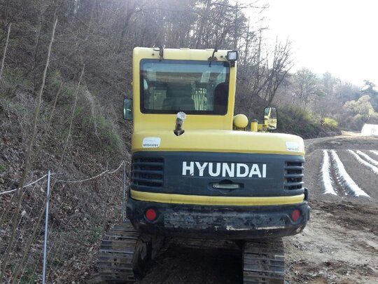 Hyundai Excavator RX55 (5.5톤) 앞좌측면