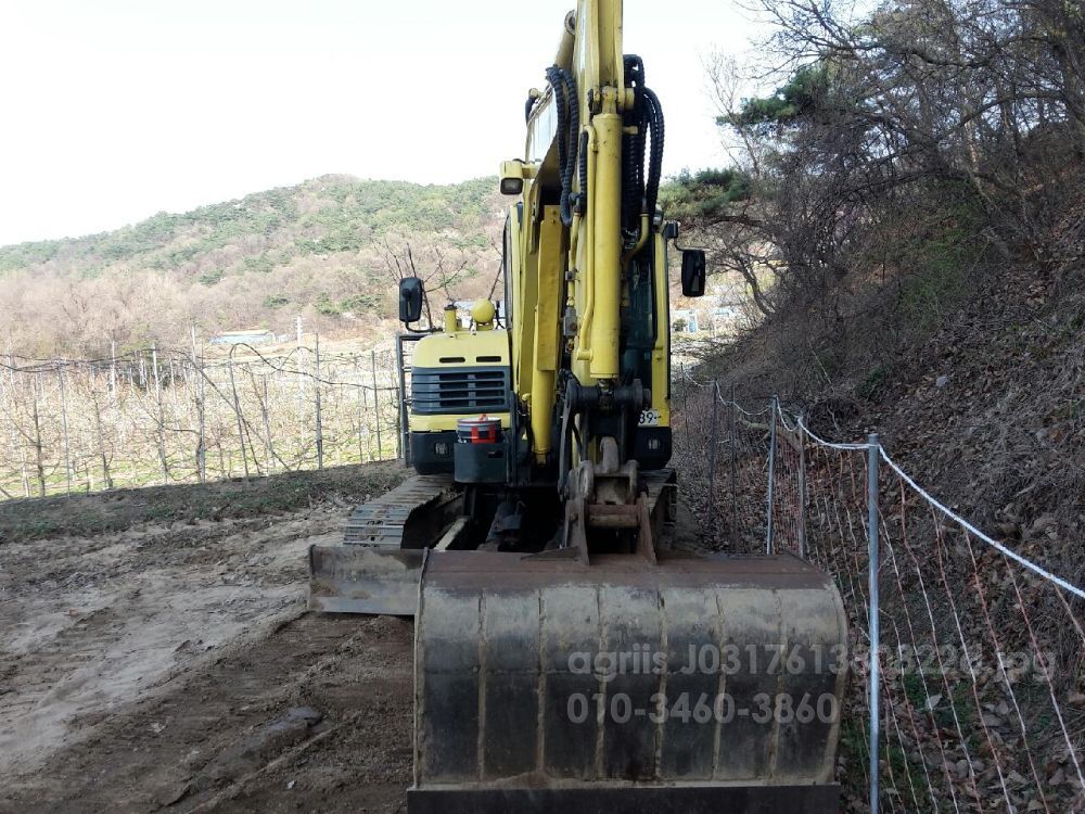 Hyundai Excavator RX55 (5.5톤) 뒤우측면
