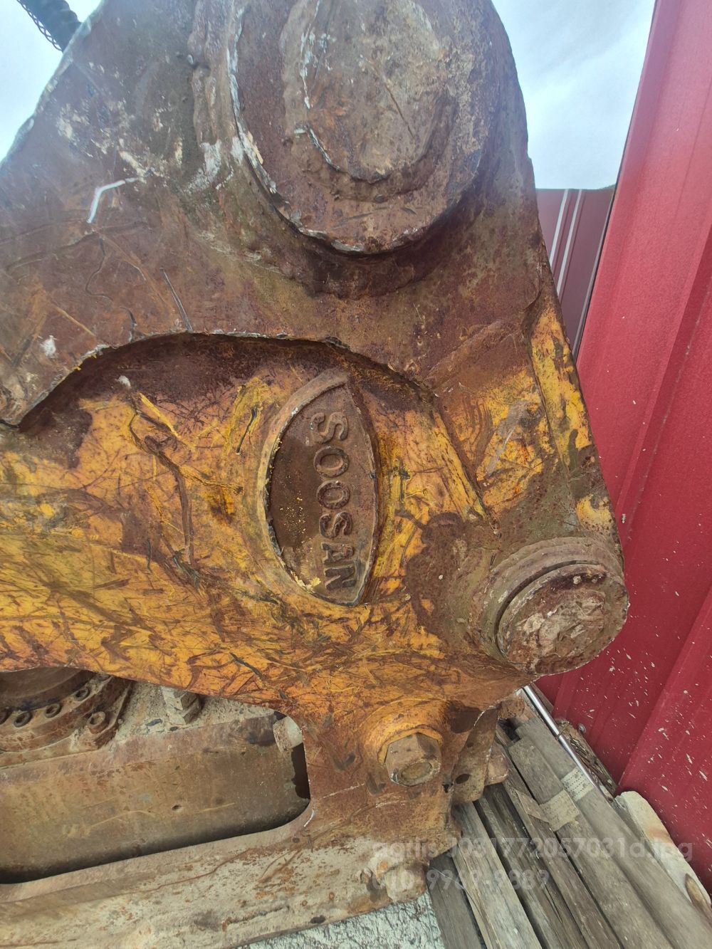 수산텐뿌레커 수산텐굴삭기뿌레커 수산뿌레커 텐 굴삭기용 뒤우측면