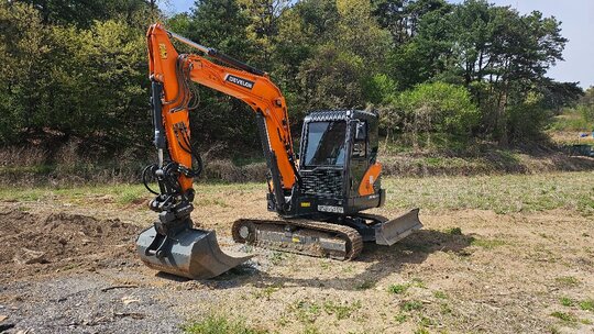  Excavator DX65MT-7 (6.5톤) 앞좌측면