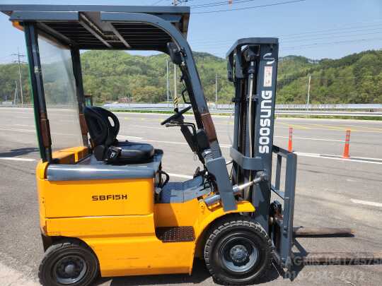 수성 1.5톤  전동지게차 전동지게차