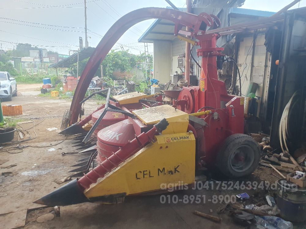  Corn Harvester 셀마크c30004조식  뒤우측면