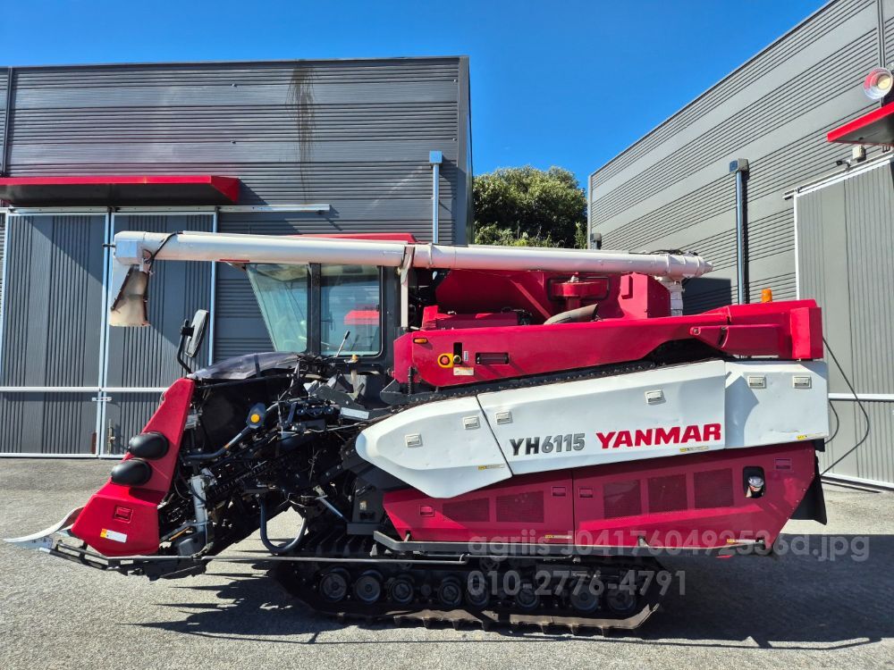 Yanmar Combine Harvester YH6115 (6Rows) 뒤우측면