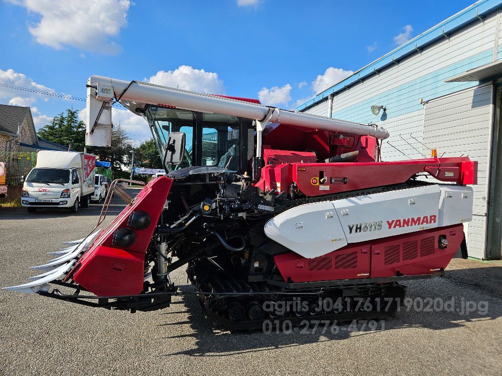 Yanmar Combine Harvester YH6115 (6Rows) 뒤우측면