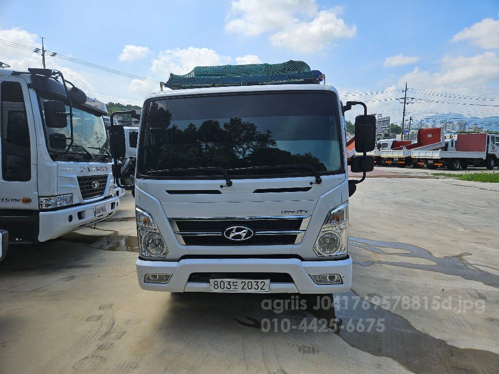 현대 올뉴 마이티 3.5톤 슈퍼캡 사다리 마이티 뒤우측면