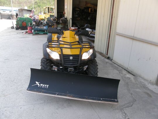  4륜바이크 제설기장착 4륜바이크 제설기장착 