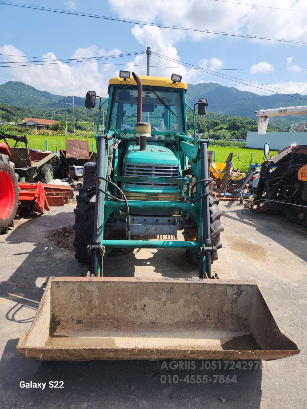 Daedong Tractor D52 (52hp) 뒤우측면