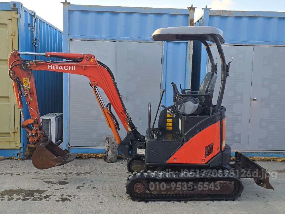 히타치 굴삭기 ZX17U-2 (1.7톤) 뒤우측면