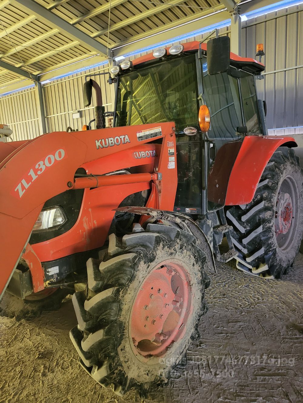 Kubota Tractor MZ957 (100hp) 뒤우측면