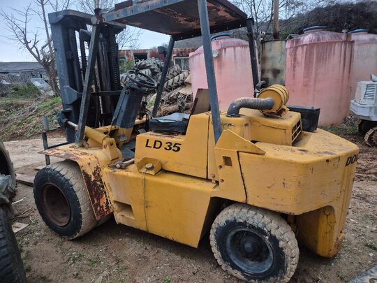  Forklift 3단리프트 자동발 (3.5톤)