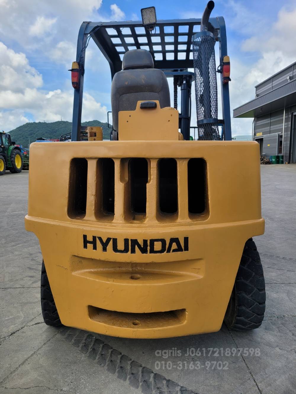  Forklift 현대 4.5톤   측면