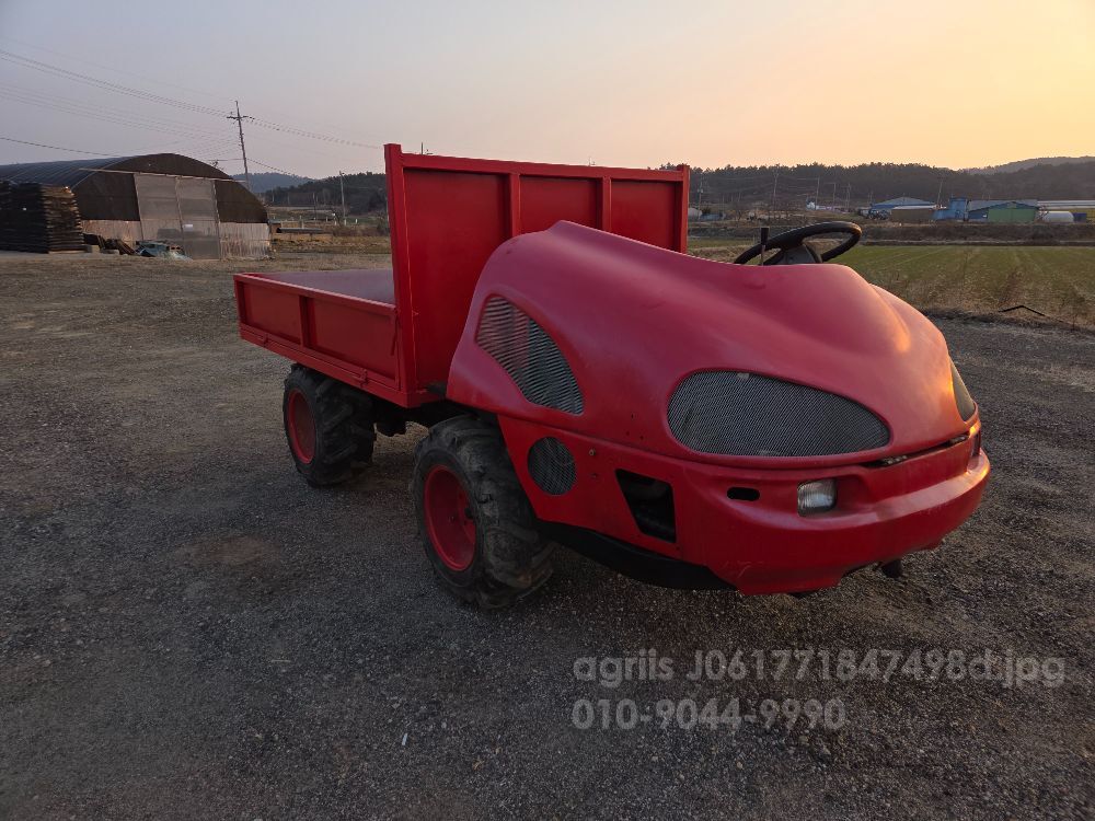 아세아 운반차 4륜 뒤우측면
