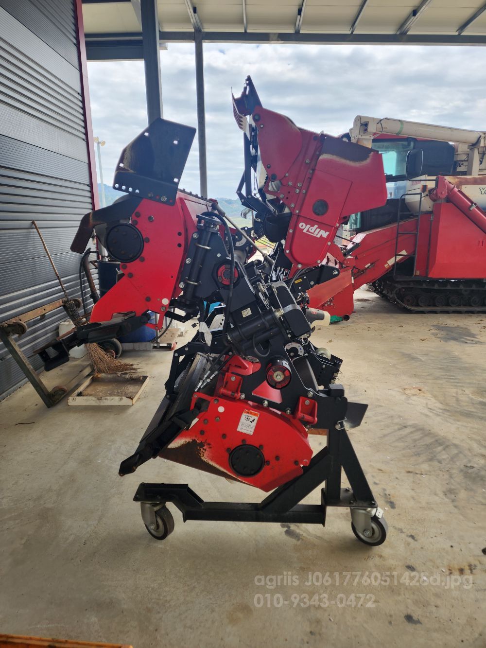  Rotavator WLZ5800NX (경폭5700cm) 뒤우측면