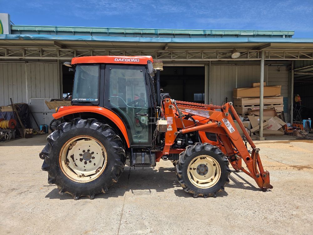 Daedong Tractor D500 (50hp) 뒤우측면