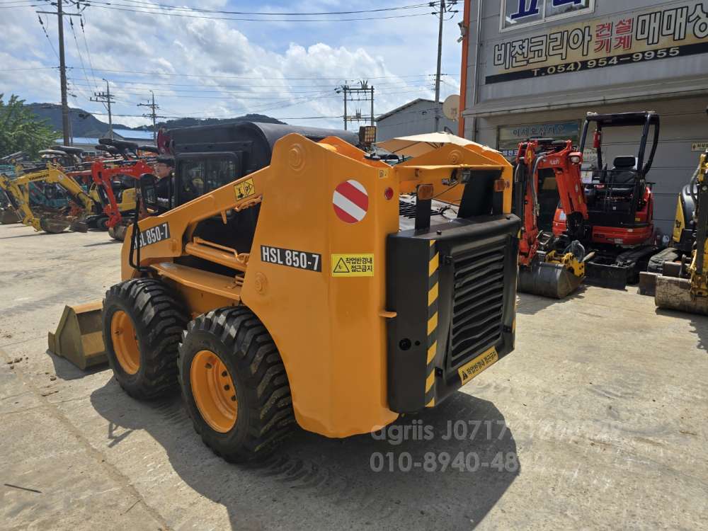 Hyundai Loader HSL850  운전석