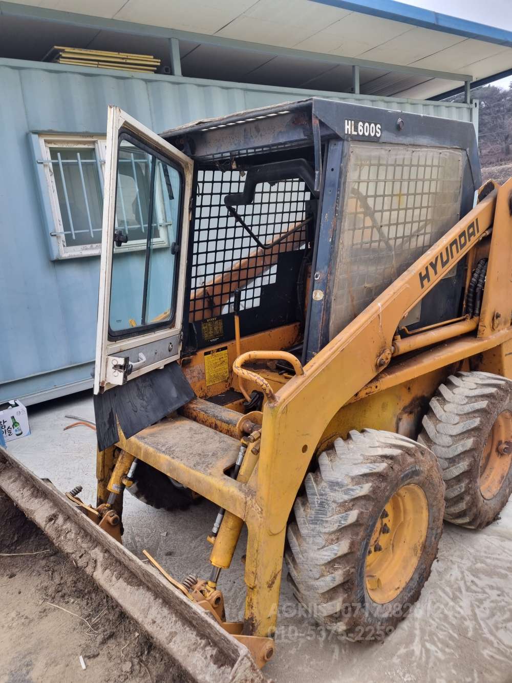  Skid steer loader 스키드로더현대 HL 600S 