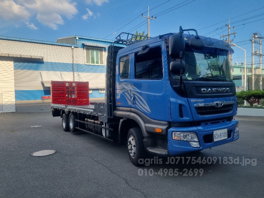  대우 프리마 4.5톤 7m50 자동사다리 대우 프리마 4.5톤 7m50 자동사다리 뒤우측면