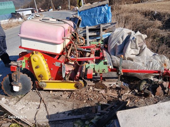 불스 휴립복토기 비닐피복기 휴립복토기비닐피복기