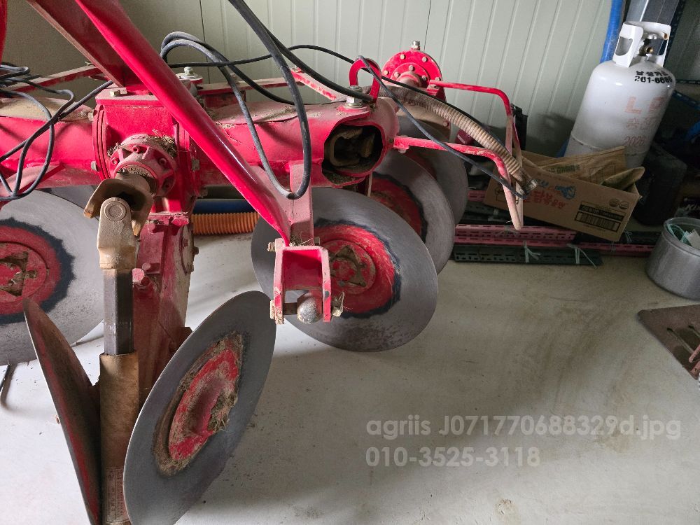  쟁기 원판웅진6련 뒤우측면