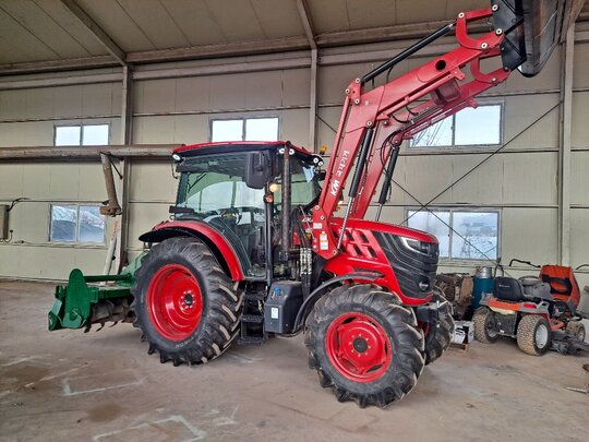 Kukje Tractor LUXEN1100E (111hp) 앞좌측면