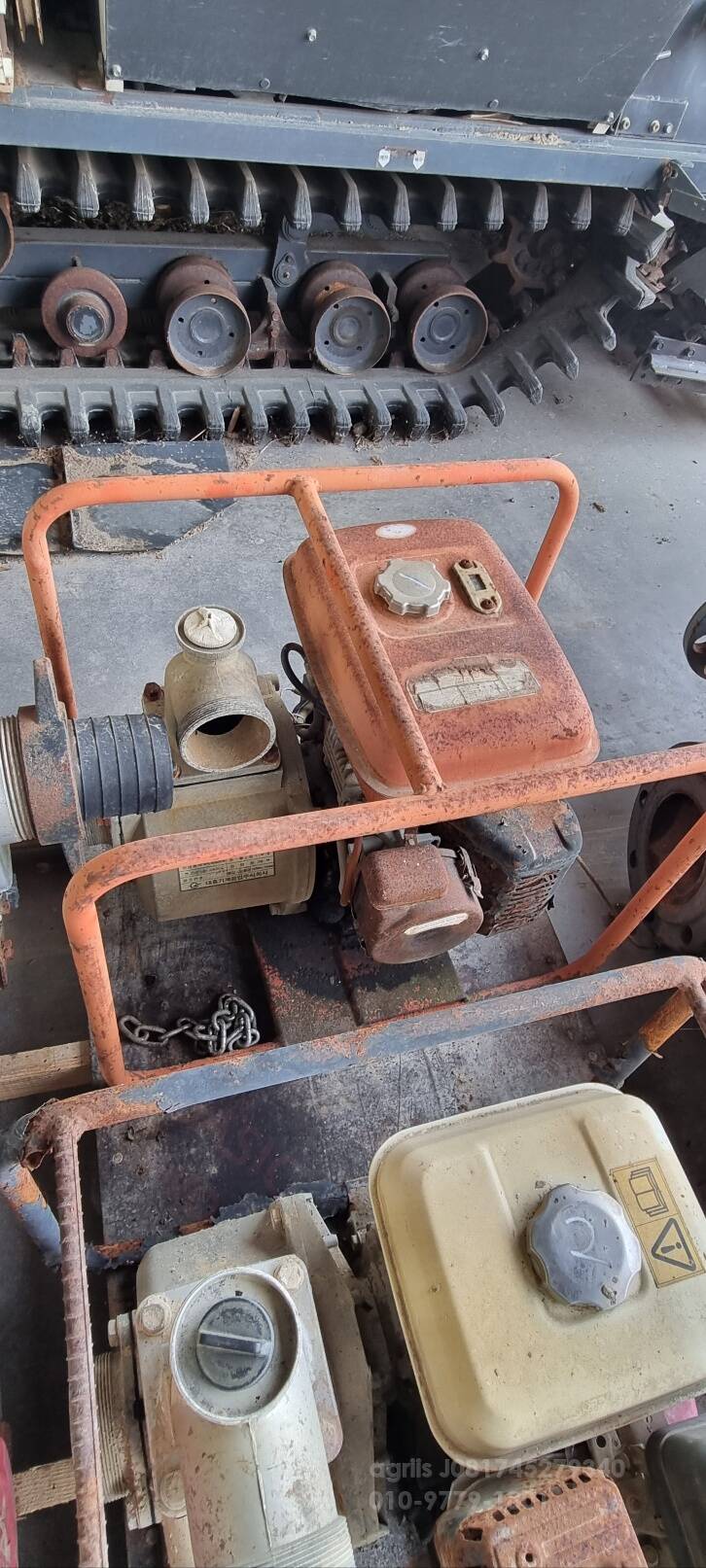  양수기 양수기  뒤우측면